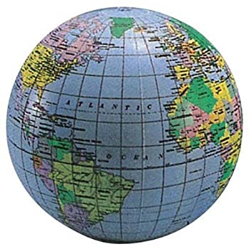 【中古】【輸入品・未使用】Inflatable World Globe 20%ﾀﾞﾌﾞﾙｸｫｰﾃ% [並行輸入品]