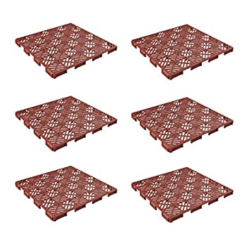 【中古】【輸入品・未使用】Pure Garden Interlocking Patio%ｶﾝﾏ% Deck Or Garage Floor Tiles - 12 X 12