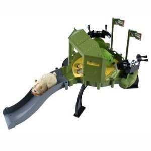 【中古】【輸入品・未使用】Toy / Game Kung Zhu Special Forces Headquarters (4 x 11.5 x 11.5 inches; 1.5 pounds) - Hamsters sold separately [並行輸入品]