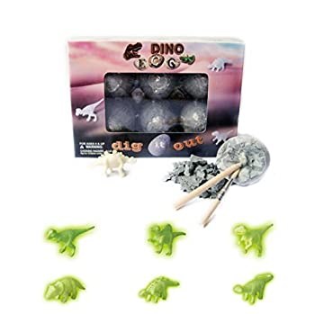 【中古】【輸入品・未使用】6pk Dinosaur Eggs [並行輸入品]