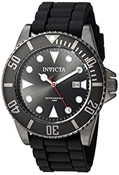 【中古】【インポート品・未当て嵌める】Invicta Men \u0027s \u0027 Pro Diver \u0027 Quartzステンレス鋼スチール写真and Silicone Diving Watch %ｶﾝﾏ% Color : Black ( Model : 90305?)