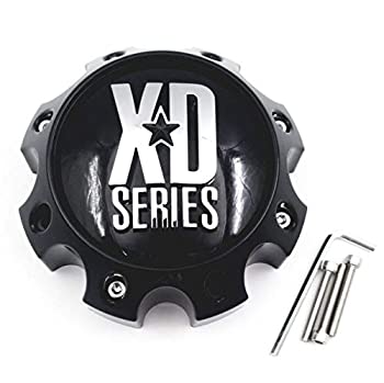 【中古】【輸入品・未使用】KMC XD シリーズ 1079L170 LG1301-05 1079L170GB グロスブラック 8ラグセンターキャップ