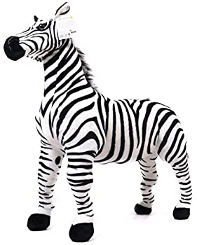 【中古】【インポート品・未当て嵌める】Zelassie the Zebra | 3 Foot Big Stuffed Animal Plush Zebra Horse Pony | Prime 2 Day Guaranteed Shipping from Pennsylvania Available [並
