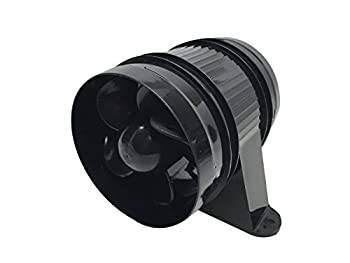 【中古】【輸入品・未使用】Pactrade Marine 高性能 ABS Turbo in Line ビルジブロワー 12V ブラック