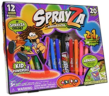 【中古】【インポート品・未当て嵌める】Giddy-up Sprayza Airbrush Activity Kit%ｶﾝﾏ% Large [並行輸入品]