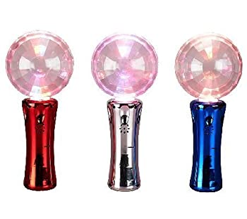 【中古】【輸入品・未使用】Mindscope Set of 3 LED Light Up Wands Globes (Silver Red & Blue) includes Gift Box with Fireworks Sounds [並行輸入品]