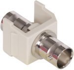 【中古】【輸入品・未使用】Hubbell SFBOW 1 Port SFBW10 Snap-Fit Coupler with Keystone Jack%ｶﾝﾏ% Office White [並行輸入品]