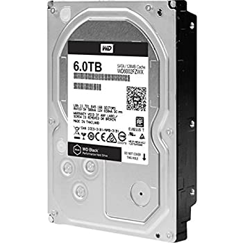 【中古】【インポート品・未当て嵌める】Western Digital Black 6結核症 Performance Desktop Hard Disk Drive - 7200 RPM SATA 6Gb/s 128MB Cache 3.5 Inch - WD6002FZWX [並行輸入品]