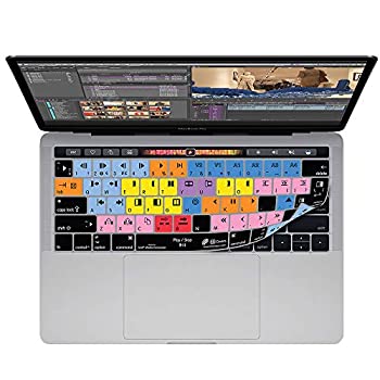 【中古】【インポート品・未当て嵌める】KB Covers Avid Media QWERTY 鍵盤覆いかぶせる MacBook Pro Touch Bar付き添い人 (Late 2016) 19159