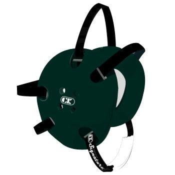 【中古】【インポート品・未当て嵌める】(Dark Green with Black Straps) - Cliff Keen E58 Headgear スポーツ・アウトドア-ヘッドギア