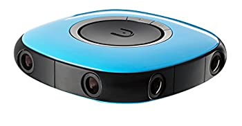 【中古】【インポート品・未当てはめる】Vuze VR Camera 3D 360° 4K ウェアラブルカメラ 防滴 防塵 (青味)