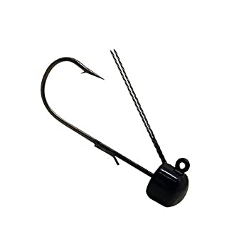 【中古】【輸入品・未使用】z-man電源Finesse Shroomz Weedlessジグヘッドブラック