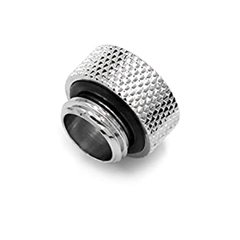 【中古】【インポート品・未当て嵌める】バローg1?/ 4?%ﾀﾞﾌﾞﾙｸｫｰﾃ% Male to Female Extenderあと継ぎ、7.5?MM、しろがね色Shiny