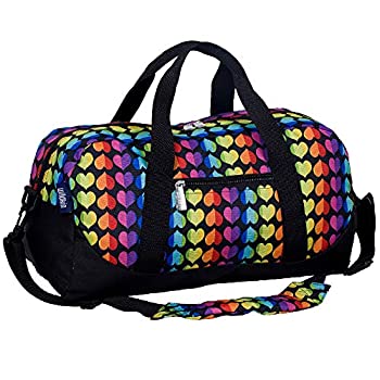 【中古】【輸入品・未使用】Wildkin ビッグドットアクア 1泊旅行サイズダッフルバッグ