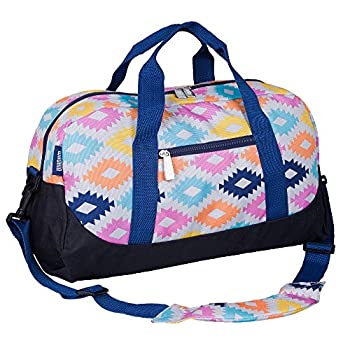 【中古】【輸入品・未使用】Wildkin ビッグドットアクア 1泊旅行サイズダッフルバッグ|スカイマーケットプラス