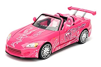 【中古】【輸入品・未使用】[ジェイダ]Jada NEW 1:24 W/B FAST & FURIOUS PINK SUKI'S HONDA S2000 Diecast Model Car By Toys [並行輸入品]