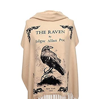 【中古】【インポート品・未当てはめる】The Raven by Edgar Allan Poe 肩かけ えり巻き 一回り
