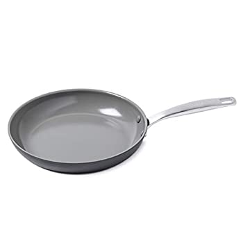 【中古】【輸入品・未使用】GreenPan Chatham 30cm ceramic Non-Stick Open Frypan%ｶﾝﾏ% Grey