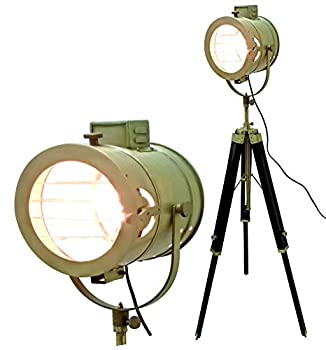 【中古】【輸入品・未使用】モダンホームスタディPropヴィンテージ真鍮スポットライトwith Tripod床スタンドホームインテリア 52,692円