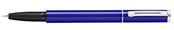 【中古】【輸入品・未使用】Sheaffer Pop 光沢ブルーゲルボールペン クロームトリム付き