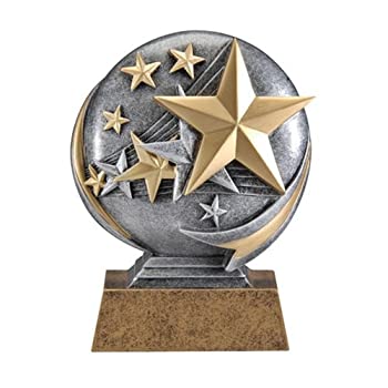 【中古】【インポート品・未当て嵌める】星手ぶり3d脂Trophy???Sales Achievement Award???Thank You???意識すること賞for anyでき事???Decade Awards