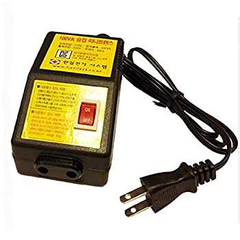 【中古】【輸入品・未使用】Hanil Mini Transformer Converter Step Up Voltage Button From 110V To 220V 60Hz 100W Hanilミニ変圧器ステップアップ電圧ボタン110Vから220V｜スカイマーケットプラス