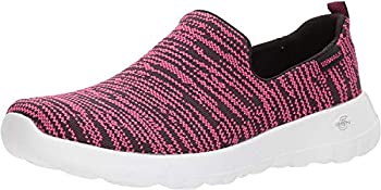 【中古】【インポート品・未当て嵌める】[スケッチャーズ] ウィメンズ GOwalk Joy（BLACK/PINK） 15602-BKHP BKHP 26.5糎