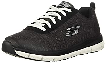 【中古】【輸入品・未使用】Skechers Women's Comfort Flex Sr Hc Pro Health Care Professional Shoe%ｶﾝﾏ%black/white%ｶﾝﾏ%9.5 M US