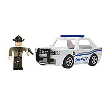 【中古】【輸入品・未使用】(Sheriff Vehicle) - ROBLOX Robloxia Patrol Car Neighbourhood