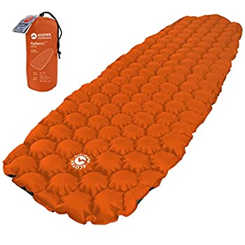 【中古】【輸入品・未使用】ECOTEK Outdoors Hybern8 Ultralight Inflatable Sleeping Pad Air Mattress for Hiking%ｶﾝﾏ% Backpacking%ｶﾝﾏ% Camping%ｶﾝﾏ% Travel - Lightwei