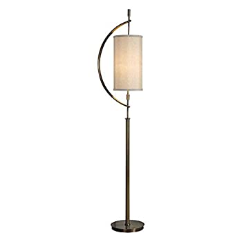 【中古】【インポート品・未当てはめる】Uttermost Balaour 立ち会い場照明ランプ アンティーク金管楽器 ともし火ベージュ