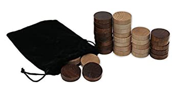 【中古】【インポート品・未当て嵌める】Da Vinci天下太平木製バックギャモン\u0026 Checkers、30用取り替えっこ力くらべ心付け布記憶装置御徒面子 その他-スポーツ・アウトドア