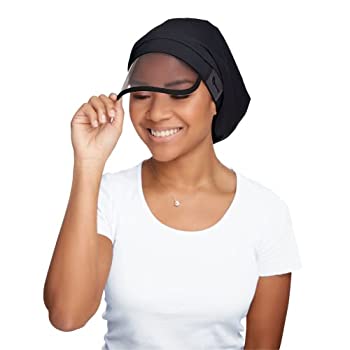 【中古】【輸入品・未使用】Hairbrella レディース レインハット 防水 日焼け防止 サテン裏地 パッカブル%ｶﾝﾏ% ブラック%ｶﾝﾏ% One Size