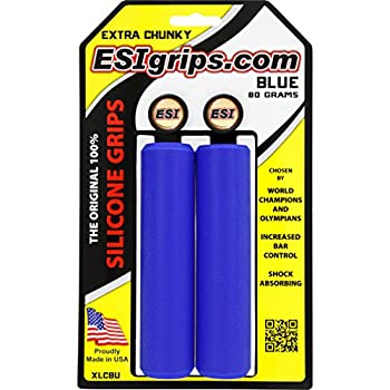 【中古】【輸入品・未使用】ESI 34mm エクストラチャンキーシリコングリップ:ブルー