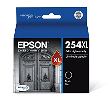 【中古】【輸入品・未使用】Epson DURABriteウルトラ254?x l Extra大容量インクカートリッジ%ｶﾝﾏ%ブラック(t254?X l120?) [並行輸入品]