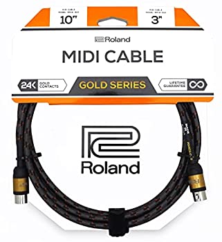 【中古】【輸入品・未使用】Roland rmidi-gゴールドシリーズMidiケーブル、10?ft