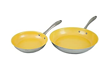 【中古】【輸入品・未使用】Tuxton ホーム Concentrix 調理器具 8%ﾀﾞﾌﾞﾙｸｫｰﾃ%/11%ﾀﾞﾌﾞﾙｸｫｰﾃ% イエロー THCCF2-S-G｜スカイマーケットプラス