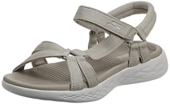 Skechers レディース On-The-go 600-Brilliancy スポーツサンダル%カンマ% ナチュラル%カンマ% 24