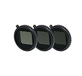 【中古】【輸入品・未使用】FreeWell カメラ用フィルター GoPro Hero6/5 BLACK 専用ハイブリッドスナップオンガラス製 ND/PL (減光/偏光) フィルター 3個セット FW-H5B-HYBR