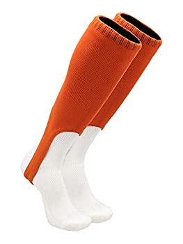 【中古】【インポート品・未当てはめる】TCK Sports 単色9inベイスボール ソフトボールストッキングソックス M オレンジ色