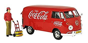 【中古】【輸入品・未使用】Coca Cola(コカ・コーラ)シリーズ VW タイプ 2 T1 カーゴバン レッド 1963 1/24スケール 424062｜スカイマーケットプラス