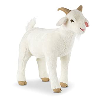 【中古】【輸入品・未使用】ヤギ ぬいぐるみ メリッサ＆ダグ 白やぎ リアル 山羊 動物 人形 [並行輸入品]｜スカイマーケットプラス