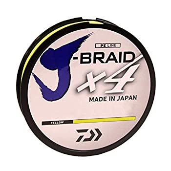 【中古】【輸入品・未使用】Daiwa jb4u15???150?FY j-braid 4ストランド15?# 150?ydスプールイエロー