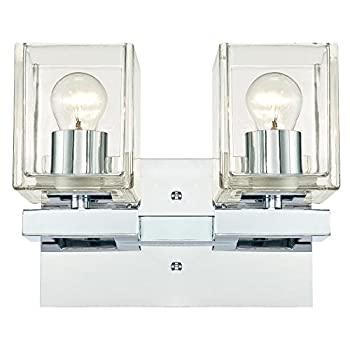 【中古】【輸入品・未使用】Westinghouse 6334400?Nyle two-lightインドア壁器具 Two Light 6334400 1