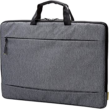 【中古】【輸入品・未使用】エレコム パソコンケース PCケース 15.6インチ ( macbook pro 15 ) ケース 収納できる取っ手付 グレー BM-IBCH15GY