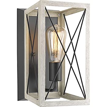 【中古】【輸入品・未使用】Progress Lighting p710012?Briarwood Singleライト12?%ﾀﾞﾌﾞﾙｸｫｰﾃ%高壁取り付け用燭台、 グレー 94710012143 1｜スカイマーケットプラス 25,514円