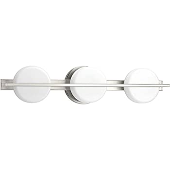 【中古】【輸入品・未使用】Progress Lighting p300065???30?Volo 3ライト24?%ﾀﾞﾌﾞﾙｸｫｰﾃ% wide統合LED浴室vanit、 グレー P300065-009-30 1