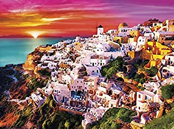 【中古】【輸入品・未使用】Buffalo Games Dreamy Santorini Jigsaw Puzzle (1000 Piece)