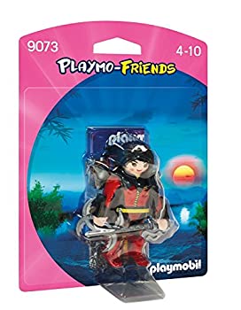 【中古】【輸入品・未使用】PLAYMOBIL (プレイモービル) Royal Lady Figure(9072)%ｶﾝﾏ% Blade Warrior Figure(9073)%ｶﾝﾏ% Zookeeper with Baby Gorilla(9074)%ｶﾝﾏ% Pirate w
