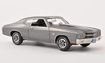 【中古】【輸入品・未使用】Chevrolet Chevelle SS 454%ｶﾝﾏ% met.- grey with black stripes %ｶﾝﾏ% 1970%ｶﾝﾏ% Model Car%ｶﾝﾏ% Ready-made%ｶﾝﾏ% Ertl American Muscle 1:43 [